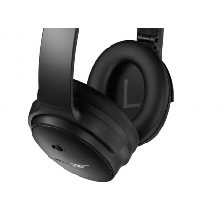 Bose QuietComfort - Headphones with mic - full size - Bluetooth - wireless, wired - active noise cancelling - 3.5 mm jack - black - 5