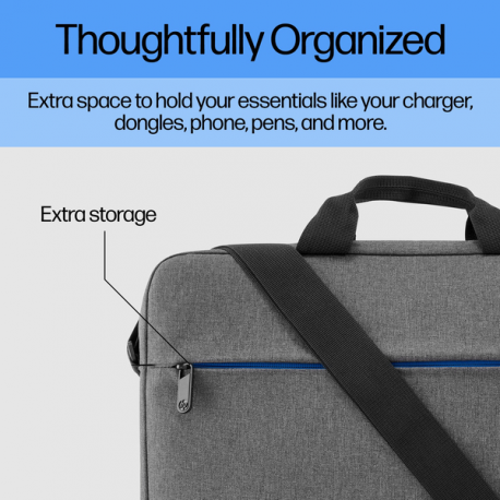 HP Prelude - Notebook carrying case - 13.3" - 15.6" - for HP 15; ENVY x360; Pavilion Gaming 15; Pro x360; ProBook 45X G9; ZBook Power G9 - 3