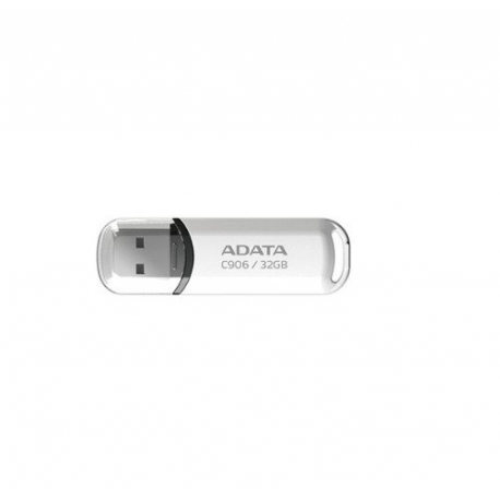 ADATA Classic Series C906 - USB flash drive - 64 GB - USB 2.0 - white - 0