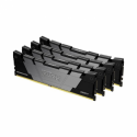 Kingston FURY Renegade - DDR4 - kit - 128 GB: 4 x 32 GB - DIMM 288-pin - 3600 MHz  /  PC4-28800 - CL18 - 1.2 V - unbuffered - non-ECC - black