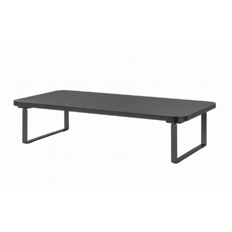 Gembird MS-TABLE-03 - Stand - rectangle - for monitor  /  notebook - plastic, particle board, steel - black - desktop - 2