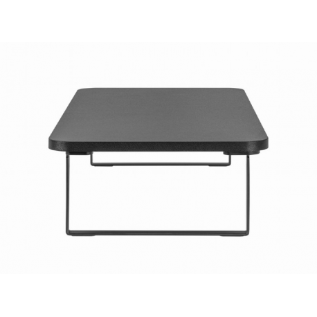 Gembird MS-TABLE-03 - Stand - rectangle - for monitor  /  notebook - plastic, particle board, steel - black - desktop - 3
