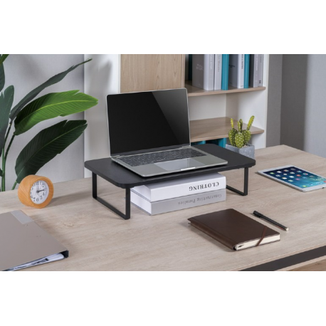 Gembird MS-TABLE-03 - Stand - rectangle - for monitor  /  notebook - plastic, particle board, steel - black - desktop - 7