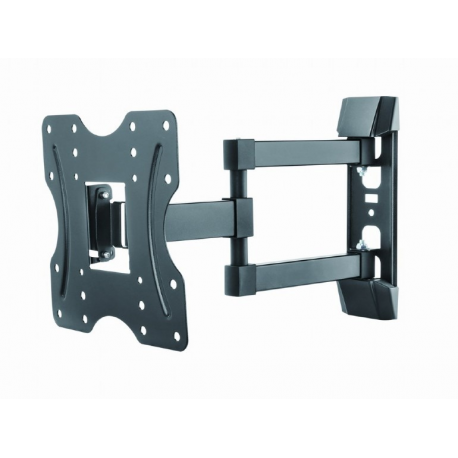 Gembird WM-42ST-02 - Mounting kit (single arm mount) - for LCD TV - full motion - plastic, steel - screen size: 23"-42" - wall-mountable - 2