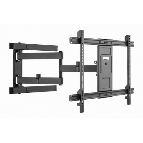 Gembird WM-80ST-05 - Mounting kit (wall mount) - for LCD TV - full motion - plastic, steel - black - screen size: 37"-80" - 2