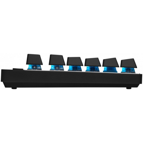 Logitech G PRO X TKL - Keyboard - gaming - backlit - Bluetooth, 2.4 GHz - QWERTY - US International - key switch: Tactile - black - 2