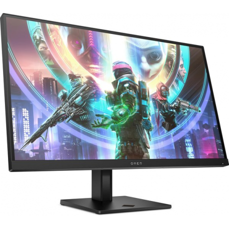 OMEN by HP 27qs - LED monitor - gaming - 27" - 2560 x 1440 QHD @ 240 Hz - IPS - 400 cd / m² - 1000:1 - 1 ms - 2xHDMI, DisplayPort - speakers - black - 11