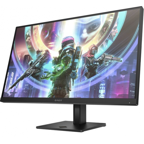 OMEN by HP 27qs - LED monitor - gaming - 27" - 2560 x 1440 QHD @ 240 Hz - IPS - 400 cd / m² - 1000:1 - 1 ms - 2xHDMI, DisplayPort - speakers - black - 16