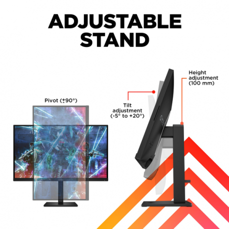 OMEN by HP 27s - LED monitor - gaming - 27" - 1920 x 1080 Full HD (1080p) @ 240 Hz - IPS - 400 cd / m² - 1000:1 - DisplayHDR 400 - 1 ms - 2xHDMI, DisplayPort - speakers - black - 2