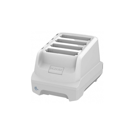 Zebra - Battery charger - output connectors: 4 - white - 0