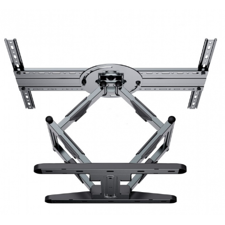 Gembird WM-80STR-01 - Mounting kit (wall mount) - full-motion - for LCD TV - rotating - steel - screen size: 40"-80" - 4