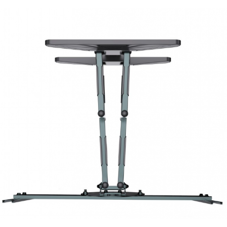 Gembird WM-80STR-01 - Mounting kit (wall mount) - full-motion - for LCD TV - rotating - steel - screen size: 40"-80" - 5