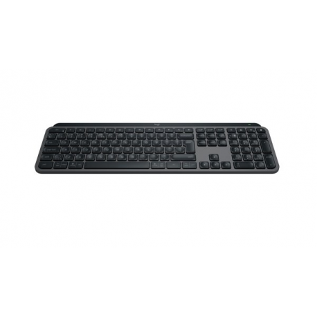 Logitech MX Keys S - Keyboard - backlit - wireless - Bluetooth LE - AZERTY - Belgium - key switch: Scissor-Key - graphite - 0