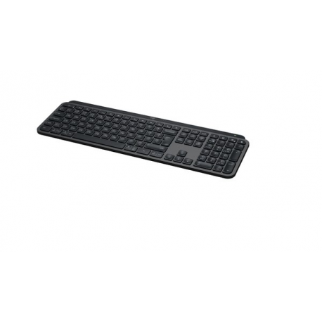 Logitech MX Keys S - Keyboard - backlit - wireless - Bluetooth LE - AZERTY - Belgium - key switch: Scissor-Key - graphite - 17