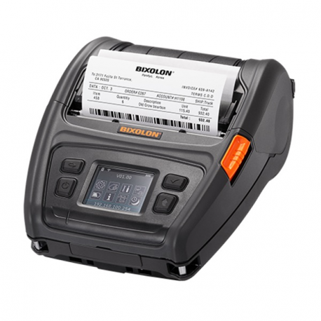 BIXOLON XM7-40 - Label printer - direct thermal - Roll (11.2 cm) - 203 dpi - up to 127 mm / sec - USB 2.0, serial, Bluetooth 5.0 - black - 0