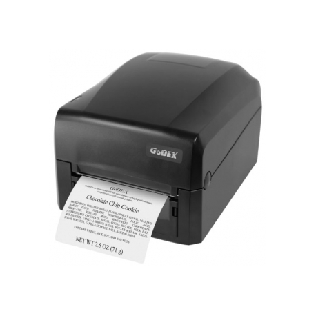 Godex GE300 series GE300 - Label printer - direct thermal  /  thermal transfer - Roll (11.8 cm) - 203 dpi - up to 127 mm / sec - USB 2.0, LAN, serial - 0