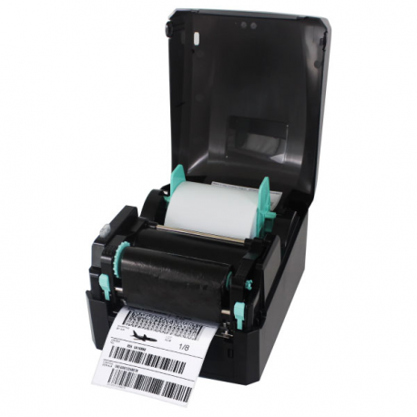 Godex GE300 series GE300 - Label printer - direct thermal  /  thermal transfer - Roll (11.8 cm) - 203 dpi - up to 127 mm / sec - USB 2.0, LAN, serial - 3