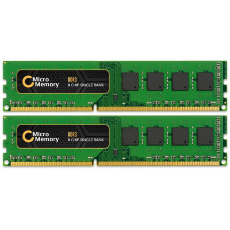 CoreParts - DDR3 - kit - 16 GB: 2 x 8 GB - DIMM 240-pin - 1600 MHz  /  PC3-12800 - unbuffered - non-ECC - 0