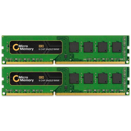 CoreParts - DDR3 - kit - 8 GB: 2 x 4 GB - DIMM 240-pin - 1600 MHz  /  PC3-12800 - unbuffered - non-ECC - 0