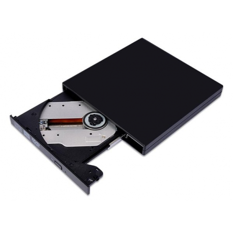 CoreParts Slim - Disk drive - DVD-RW - SuperSpeed USB 3.0 - external - black - 2