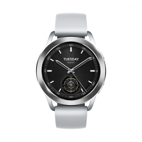 Xiaomi Watch 2 - Smart watch with strap - wrist size: 140-210 mm - display 1.43" - 32 GB - Wi-Fi, Bluetooth - 36.8 g - silver - demo - 6