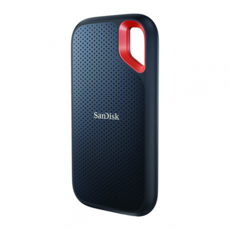 SanDisk Extreme Portable V2 - SSD - encrypted - 2 TB - external (portable) - USB 3.2 Gen 2 (USB-C connector) - 256-bit AES - sky blue - 1