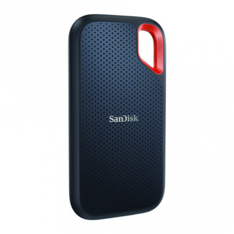 SanDisk Extreme Portable V2 - SSD - encrypted - 2 TB - external (portable) - USB 3.2 Gen 2 (USB-C connector) - 256-bit AES - sky blue - 2