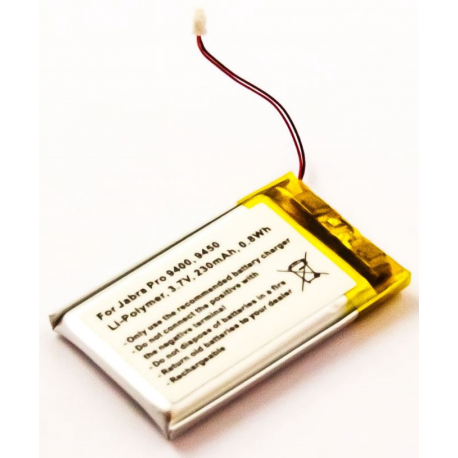 CoreParts - Battery - Li-pol - 230 mAh - for Jabra PRO 9450, 9460, 9465, 9470 - 0