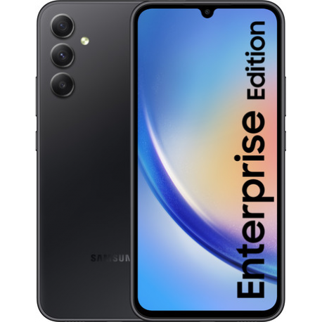 Samsung Galaxy A55 - Enterprise Edition - 5G smartphone - dual-SIM - RAM 8 GB  /  Internal Memory 128 GB - microSD slot - OLED display - 6.6" - 2340 x 1080 pixels (120 Hz) - 3x rear cameras 50 MP, 12 MP, 5 MP - front camera 32 MP - midnight blue - 0