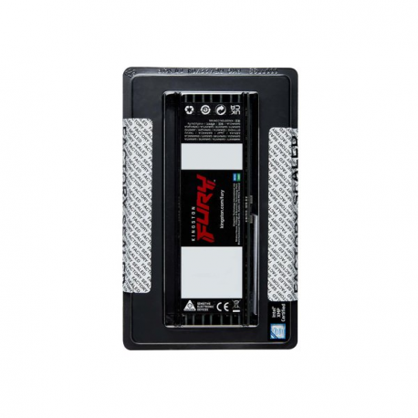 Kingston FURY Renegade Pro - DDR5 - kit - 128 GB: 8 x 16 GB - DIMM 288-pin - 6000 MHz / PC5-48000 - CL32 - 1.35 V - registered - on-die ECC - black - 6