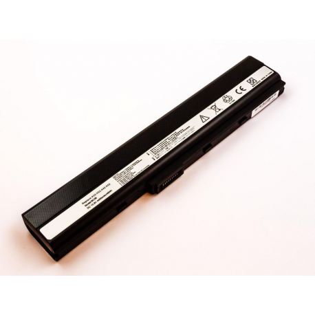 CoreParts - Laptop battery - 6-cell - 4400 mAh - black - for ASUS K42; K52 - 0