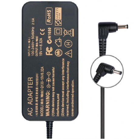 CoreParts - Power adapter - 120 Watt - for ASUSPRO ADVANCED B33; B43; B53; ASUSPRO ESSENTIAL P45; ASUS U32; VivoBook 17; X55; X75 - 0