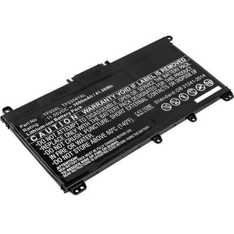 CoreParts - Laptop battery - Lithium Ion - 3600 mAh - 41.6 Wh - black - for HP Pavilion Laptop 14-bf040wm, 14-bk061st - 0
