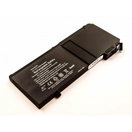 CoreParts - Laptop battery - lithium polymer - 6-cell - 5.4 Ah - 58 Wh - for Apple MacBook Pro 13.3" (Mid 2009, Mid 2010, Early 2011, Late 2011, Mid 2012) - 0