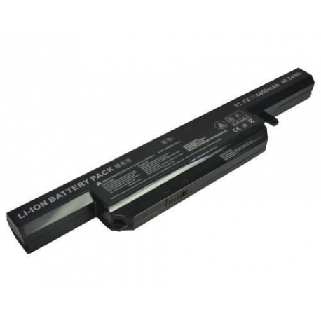 CoreParts - Laptop battery (equivalent to: CLEVO 6-87-W540S-4W41, CLEVO 6-87-W540S-4W42, CLEVO 6-87-W540S-427, CLEVO 6-87-W540S-4271, CLEVO 6-87-W540S-4U4) - Lithium Ion - 6-cell - 4.4 Ah - 49 Wh - black - 0