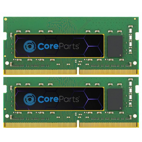 CoreParts - DDR4 - kit - 8 GB: 2 x 4 GB - SO-DIMM 260-pin - 2400 MHz  /  PC4-19200 - 1.2 V - unbuffered - non-ECC - 0