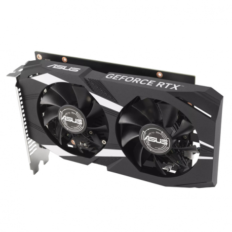 ASUS Dual GeForce RTX 3050 6GB - OC Edition - graphics card - GF RTX 3050 - 6 GB GDDR6 - PCIe 4.0 - DVI, HDMI, DisplayPort - 3