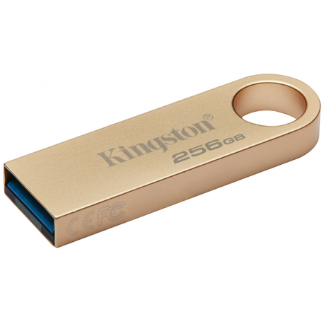 Kingston DataTraveler SE9 G3 - USB flash drive - 256 GB - USB 3.2 Gen 1 - gold - 1