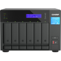 QNAP TVS-H674T - NAS server - 6 bays - SATA 6Gb / s - RAID RAID 0, 1, 5, 6, 10, 50, JBOD - RAM 32 GB - 2.5 Gigabit Ethernet - iSCSI support