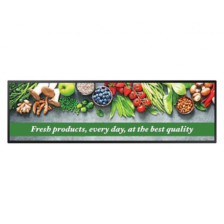 Samsung SH37C - 37" Diagonal Class SHC Series LED-backlit LCD display - digital signage - Tizen OS 1920 x 540 - black - 0