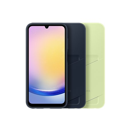 Samsung EF-OA256 - Back cover for mobile phone - thermoplastic polyurethane (TPU) - blue black - for Galaxy A25 - 18