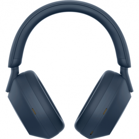 Sony WH-1000XM5 - Headphones with mic - full size - Bluetooth - wireless, wired - active noise cancelling - 3.5 mm jack - midnight blue - 1