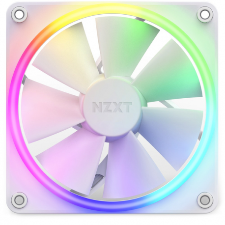 NZXT F Series F120 RGB - Case fan - 120 mm - matt white - 5