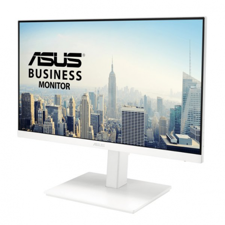 ASUS VA24EQSB-W - LED monitor - 24" (23.8" viewable) - 1920 x 1080 Full HD (1080p) @ 75 Hz - IPS - 300 cd / m² - 1000:1 - 5 ms - HDMI, VGA, DisplayPort - speakers - white - 3