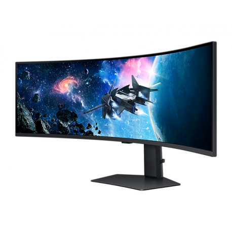 Samsung Odyssey G9 S49CG954EU - G95C Series - LED monitor - gaming - curved - 49" - 5120 x 1440 Dual Quad HD @ 240 Hz - VA - 450 cd / m² - 2500:1 - DisplayHDR 1000 - 1 ms - 2xHDMI, DisplayPort - black - 1