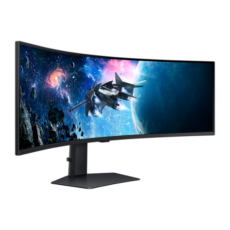 Samsung Odyssey G9 S49CG954EU - G95C Series - LED monitor - gaming - curved - 49" - 5120 x 1440 Dual Quad HD @ 240 Hz - VA - 450 cd / m² - 2500:1 - DisplayHDR 1000 - 1 ms - 2xHDMI, DisplayPort - black - 5