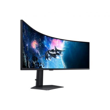 Samsung Odyssey G9 S49CG954EU - G95C Series - LED monitor - gaming - curved - 49" - 5120 x 1440 Dual Quad HD @ 240 Hz - VA - 450 cd / m² - 2500:1 - DisplayHDR 1000 - 1 ms - 2xHDMI, DisplayPort - black - 9