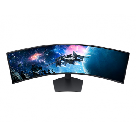Samsung Odyssey G9 S49CG954EU - G95C Series - LED monitor - gaming - curved - 49" - 5120 x 1440 Dual Quad HD @ 240 Hz - VA - 450 cd / m² - 2500:1 - DisplayHDR 1000 - 1 ms - 2xHDMI, DisplayPort - black - 16