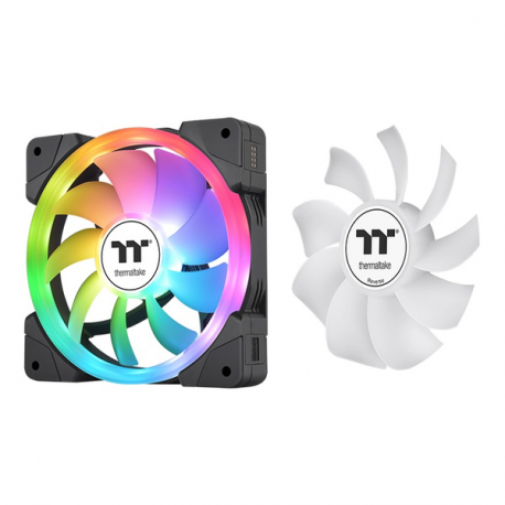 Thermaltake SWAFAN EX14 ARGB - Premium Edition - case fan - 140 mm - black (pack of 3) - 1