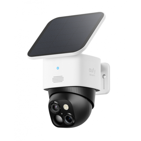 Eufy SoloCam S340 - Network surveillance camera - pan / tilt - turret - weatherproof - colour (Day&Night) - 3K - audio - wireless - Wi-Fi - with Solar Panel - 0